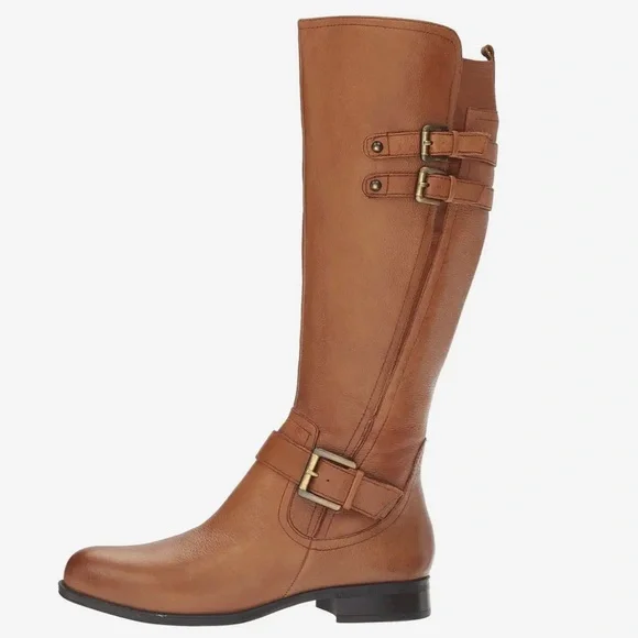 🌸NATURALIZER🌸 Jessie Brown Tall Boots Size: 6M - Picture 2 of 15